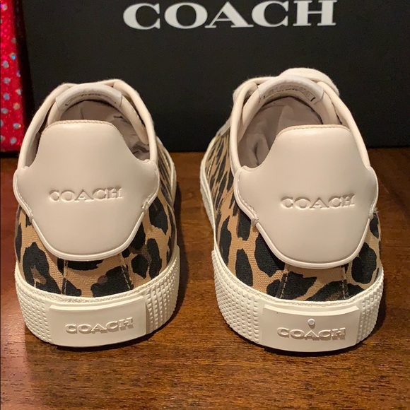 Coach Low top Leopard Print sneakers - Picture 7 of 8